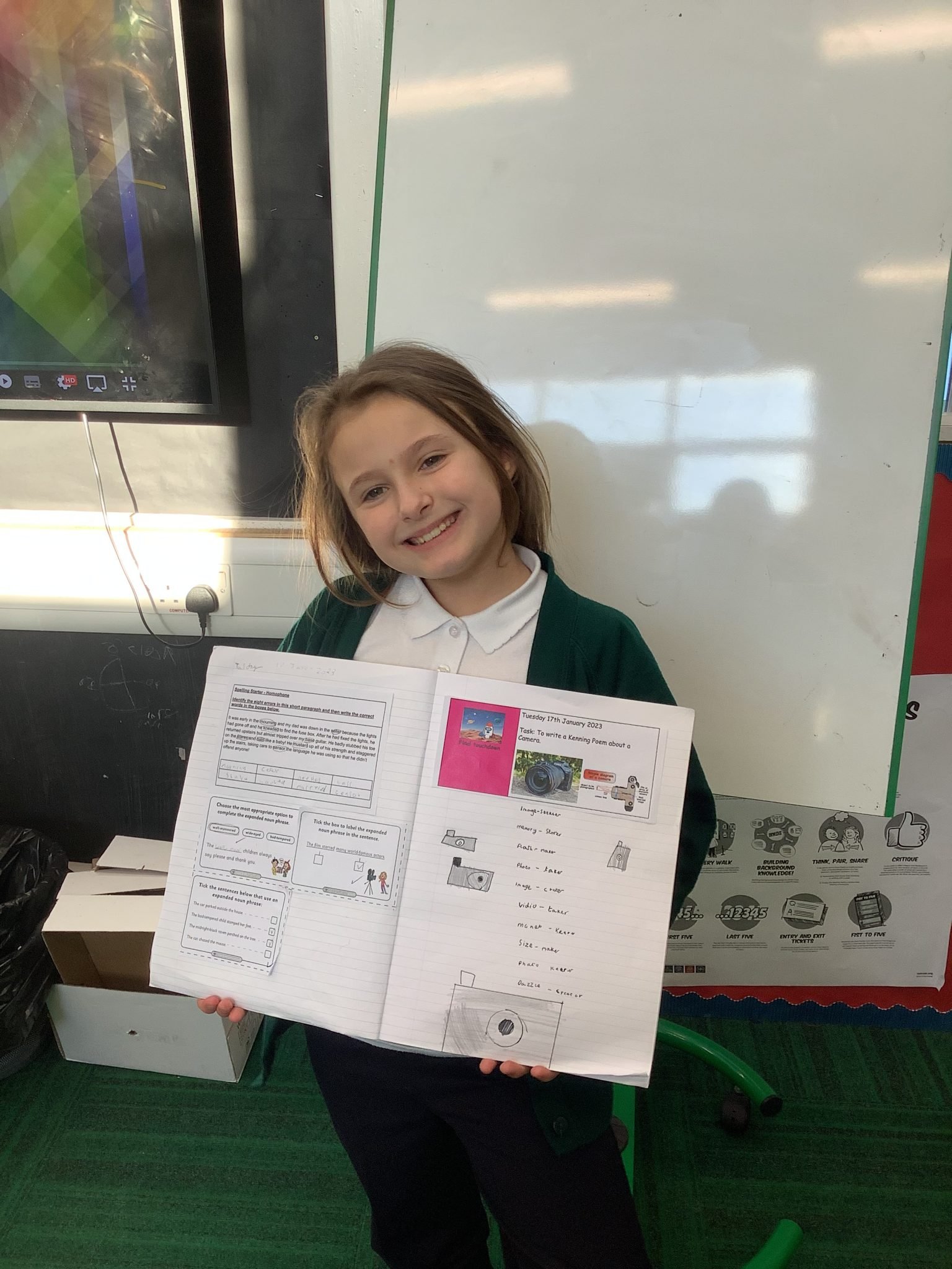 Class 14 – Amazing Kenning Poems | Green Top School