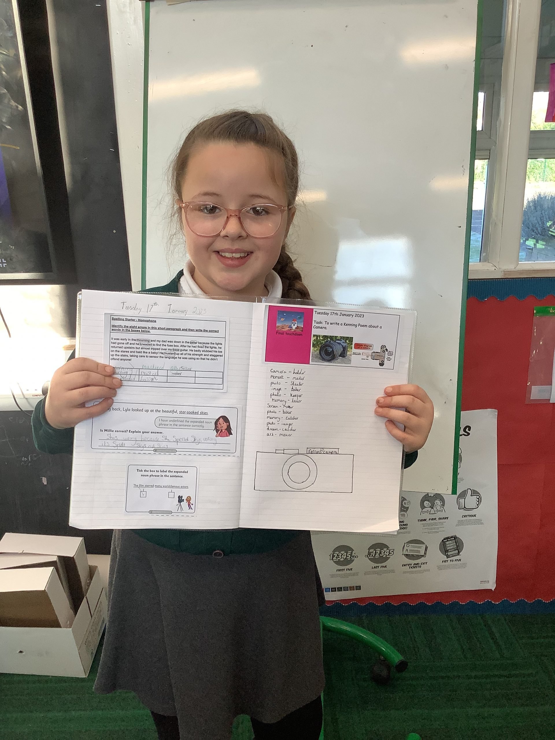 Class 14 – Amazing Kenning Poems | Green Top School