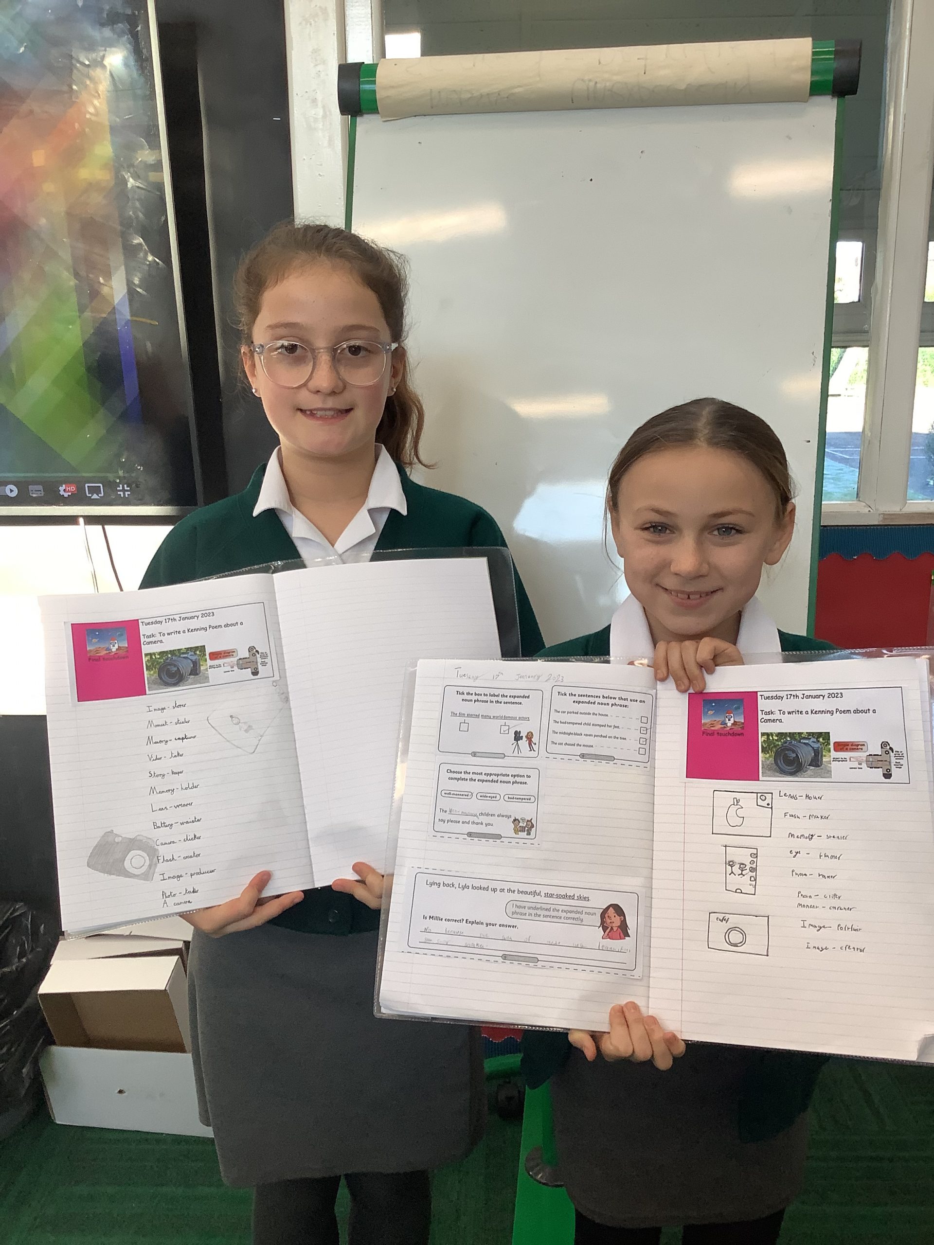 Class 14 – Amazing Kenning Poems | Green Top School