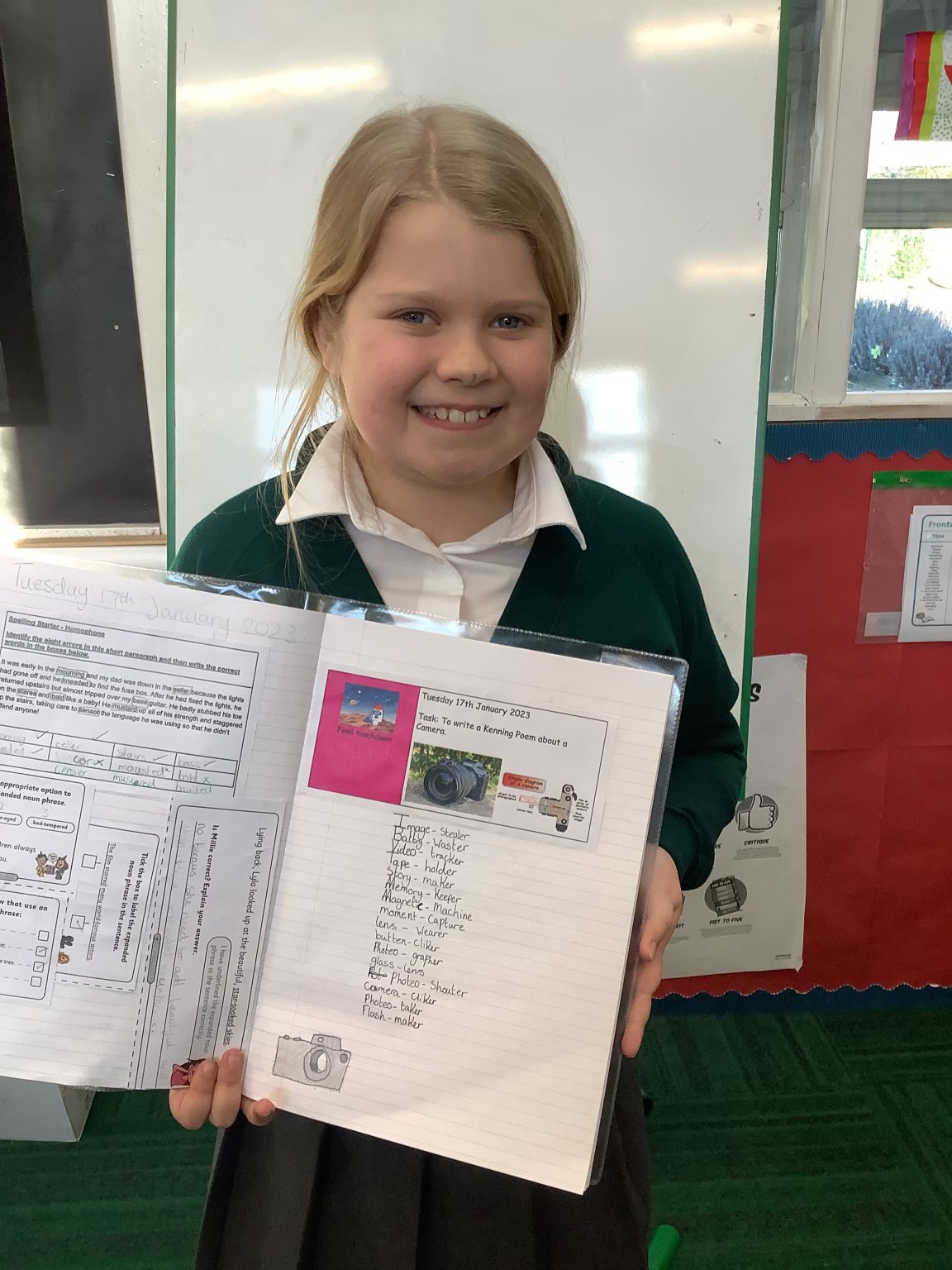 Class 14 – Amazing Kenning Poems | Green Top School