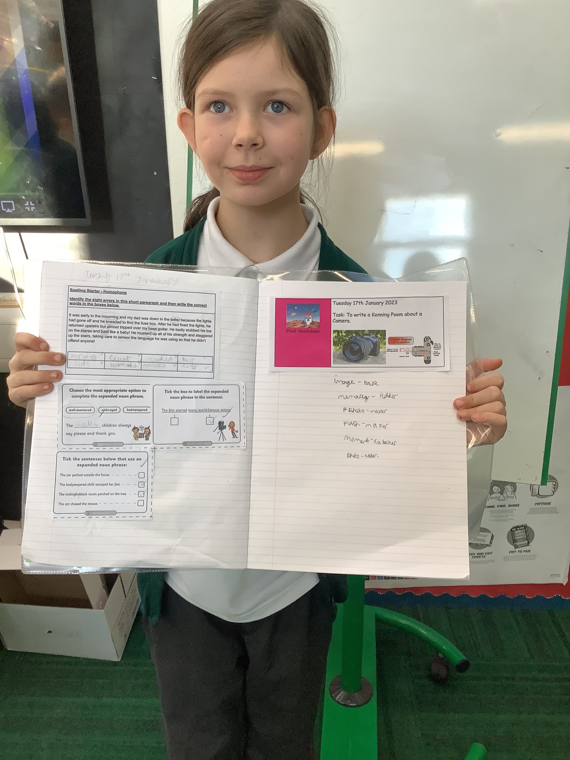 Class 14 – Amazing Kenning Poems | Green Top School