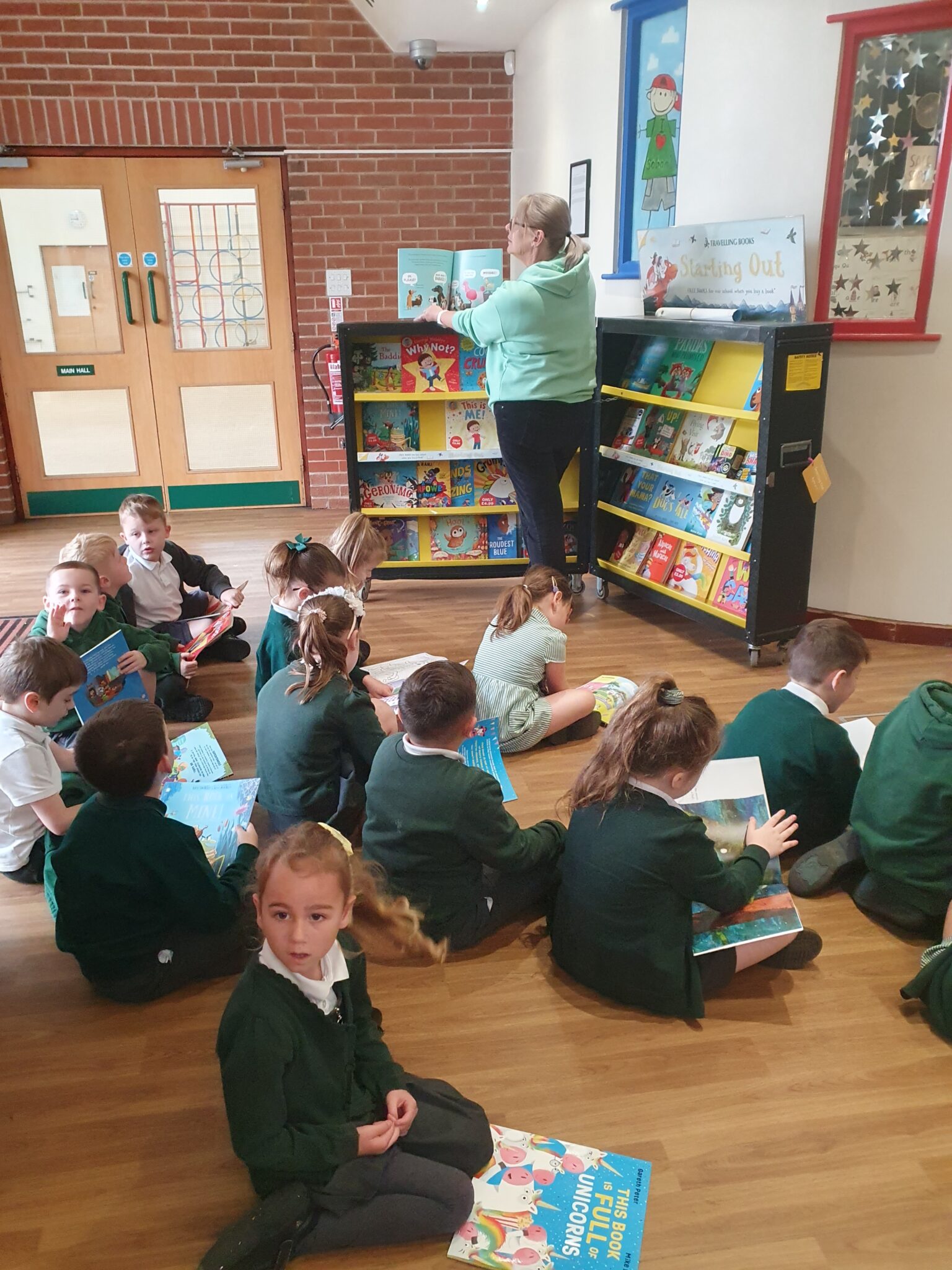 Crew Rodgers at the Book Fayre | Green Top School