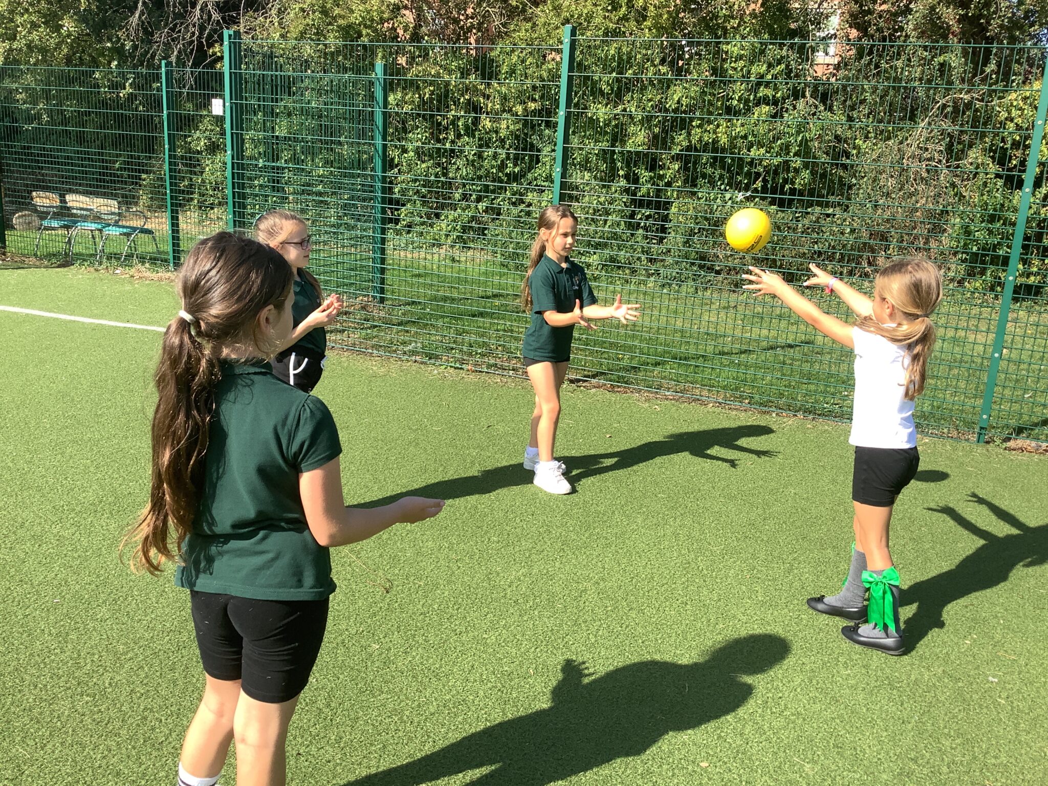 Year 2 PE Ball Skills Green Top School