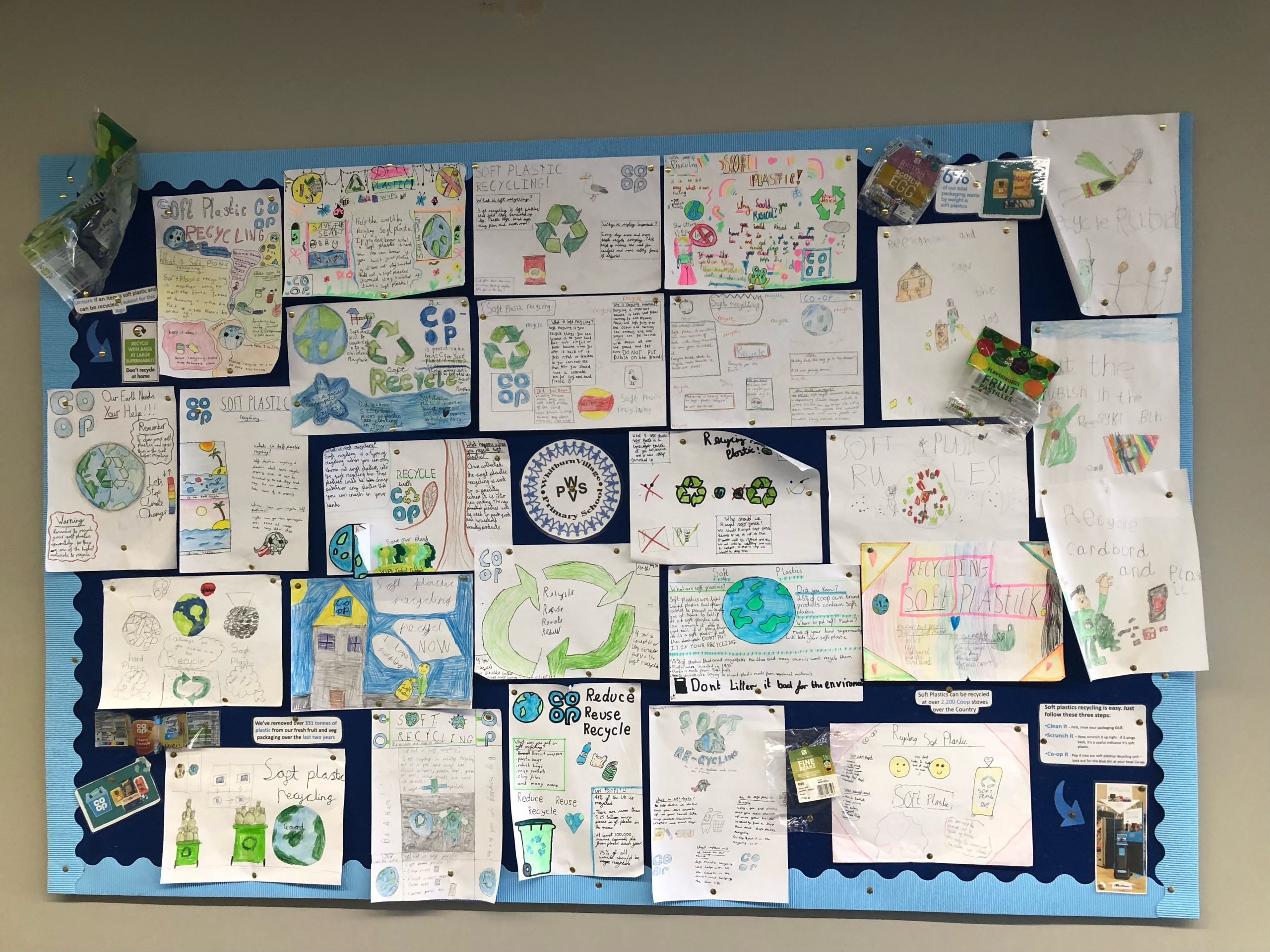 Soft Plastic Recycling Posters @ The CO-OP | Whitburn Village Primary ...