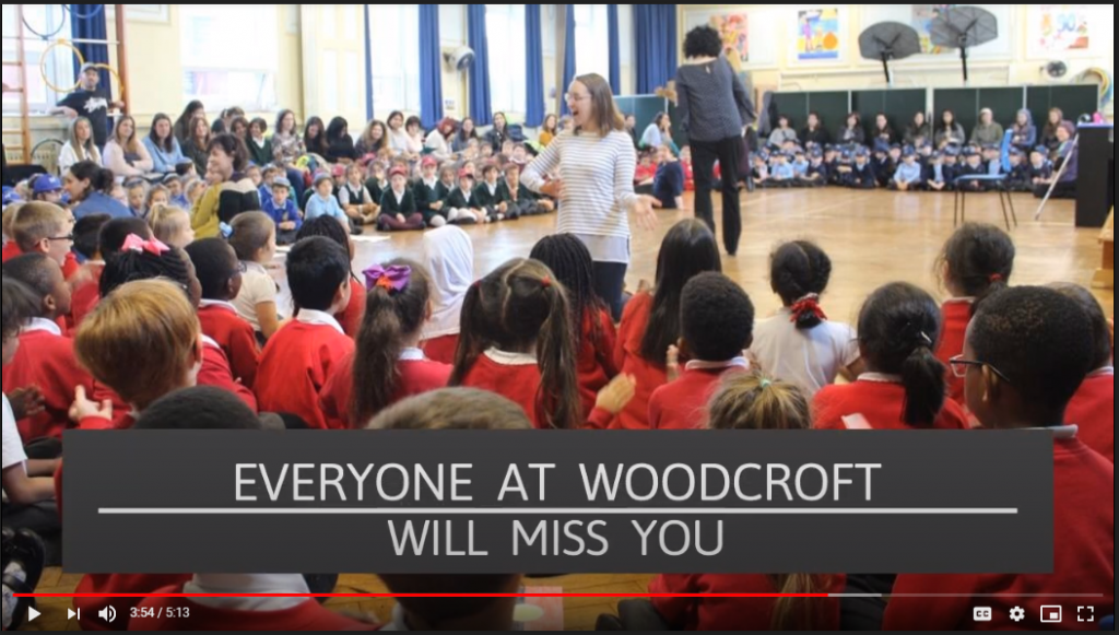 Farewell Videos Woodcroft Primary School