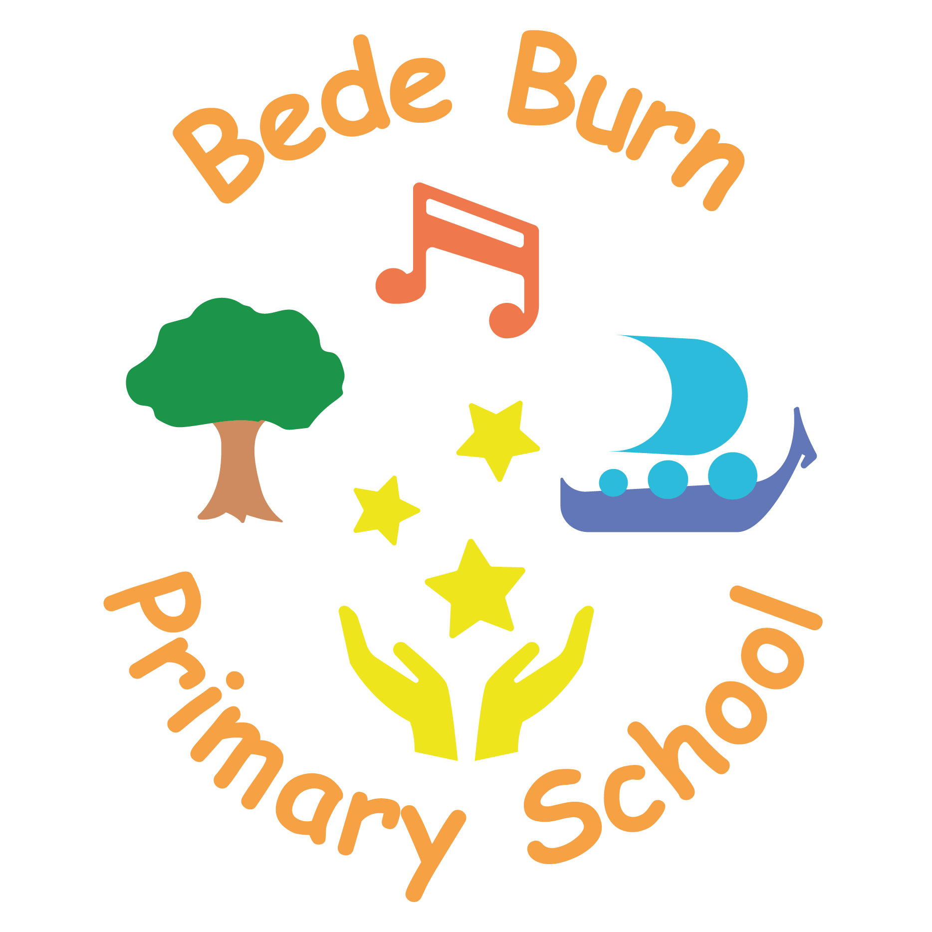 Bede Burn Primary School Logo