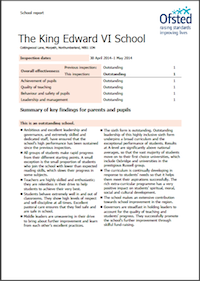 Ofsted Report 2014 Image