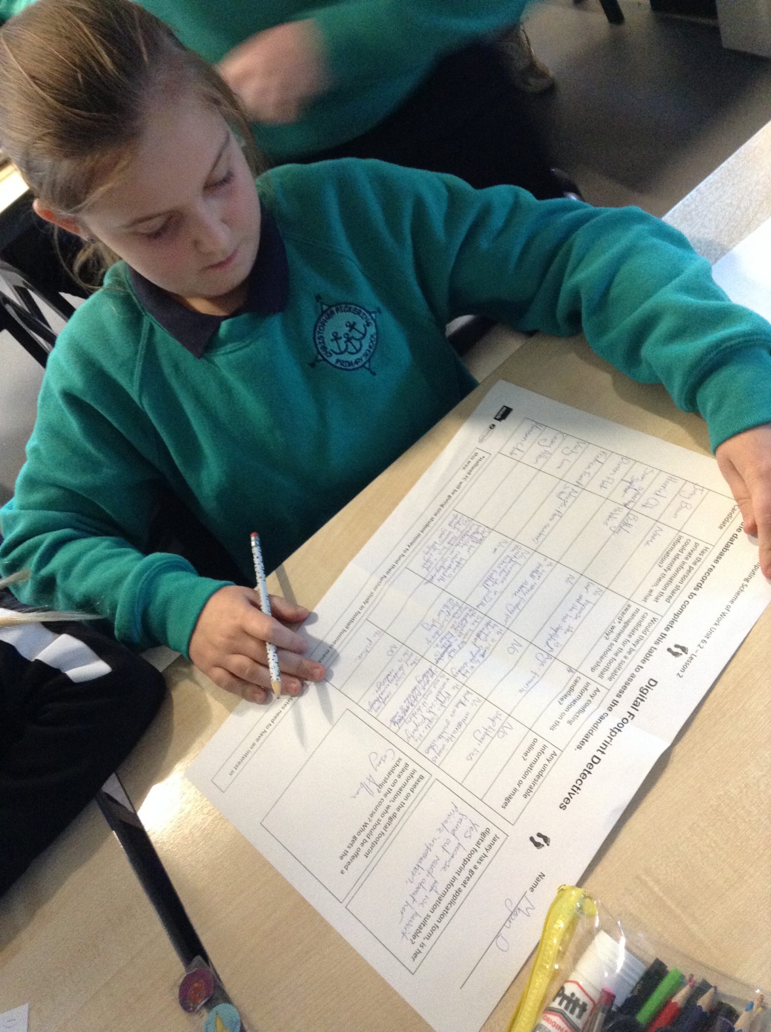 Year 6 Digital Footprint | Christopher Pickering Primary School