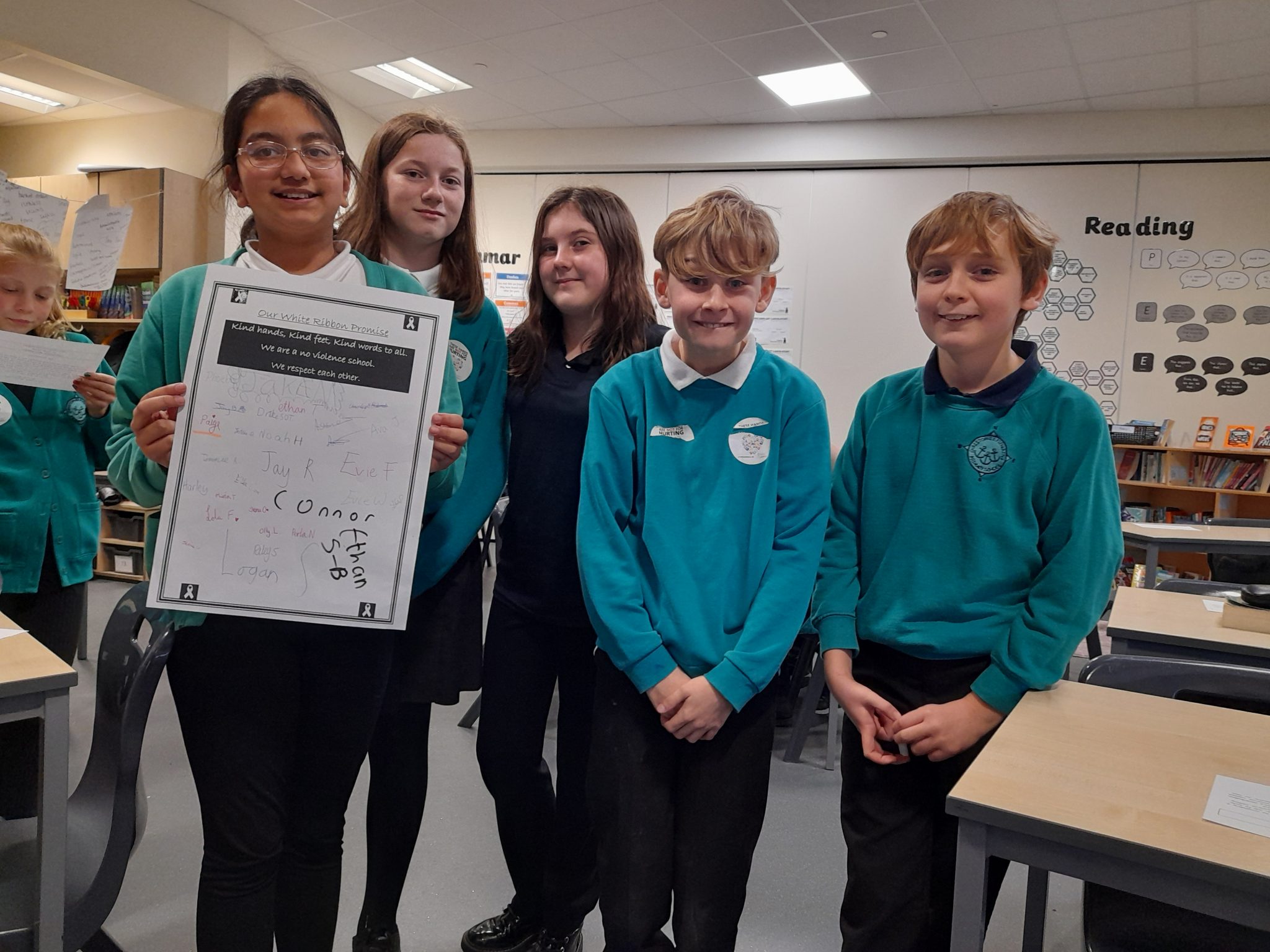 Year 6 White Ribbon | Christopher Pickering Primary School