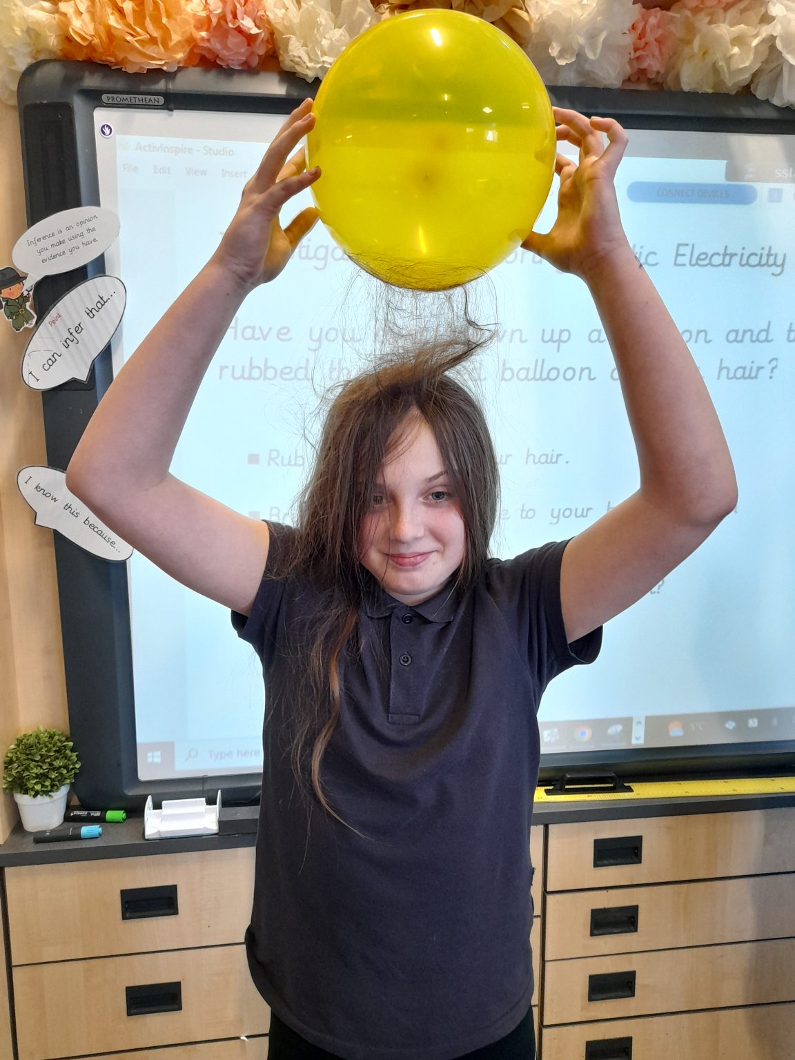 Year 6 Science Static Electricity Christopher Pickering Primary School