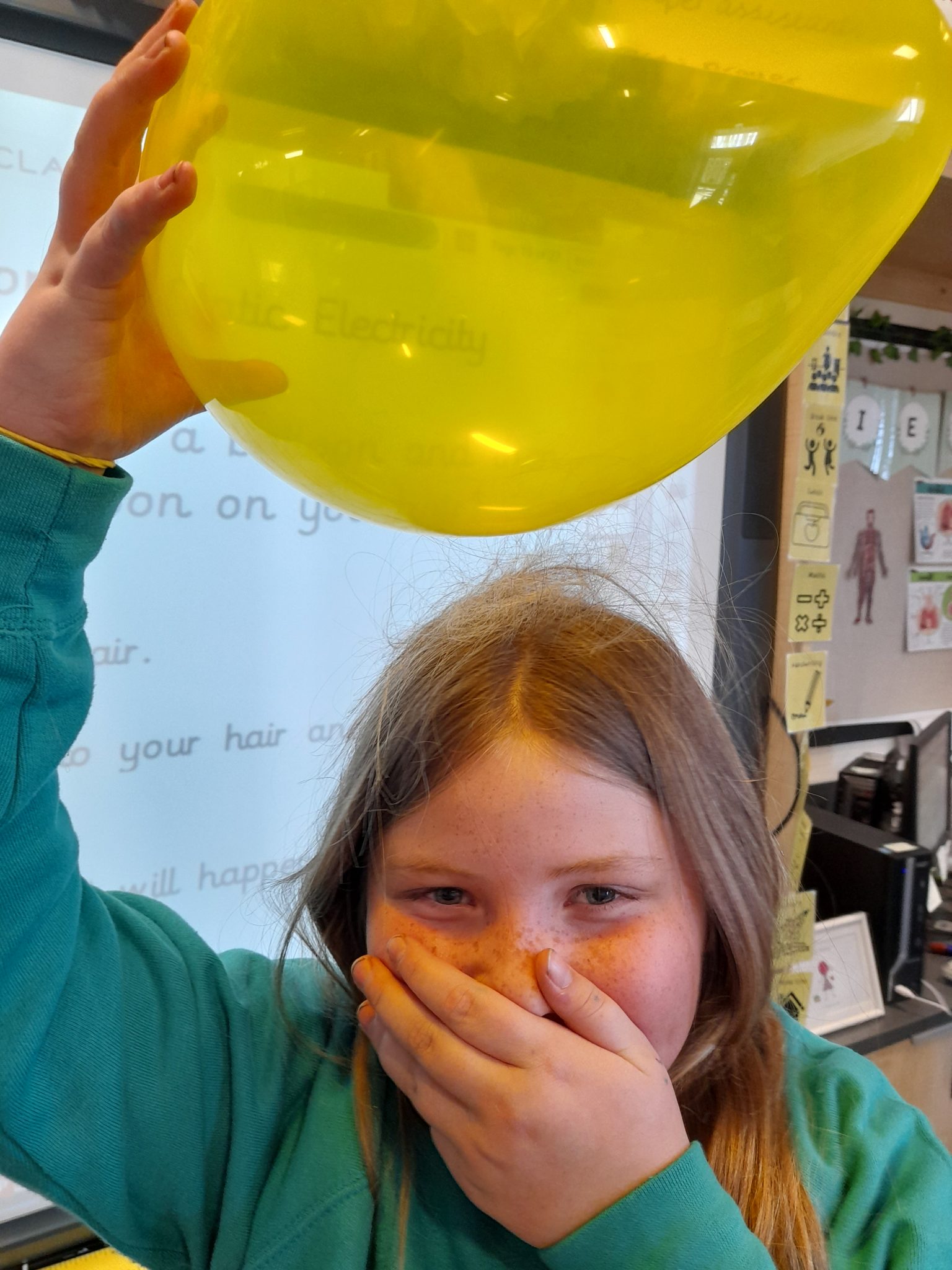 Year 6 Science Static Electricity Christopher Pickering Primary School