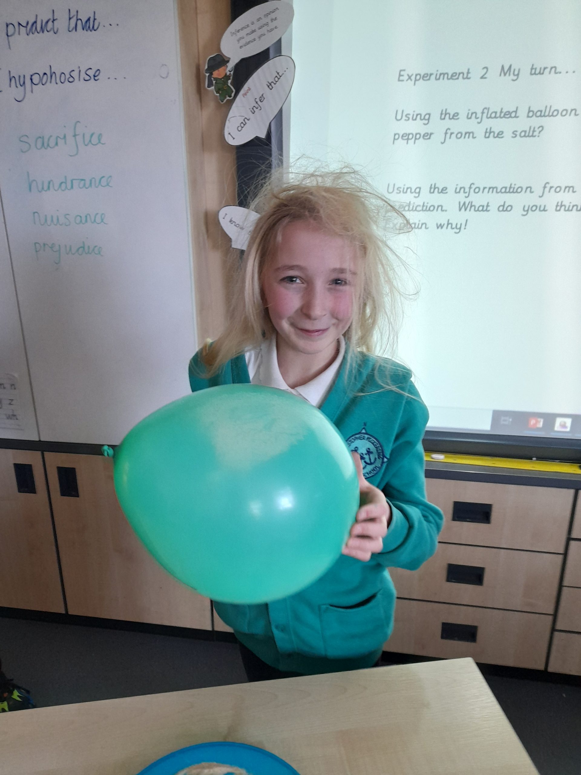 Year 6 Science Static Electricity Christopher Pickering Primary School