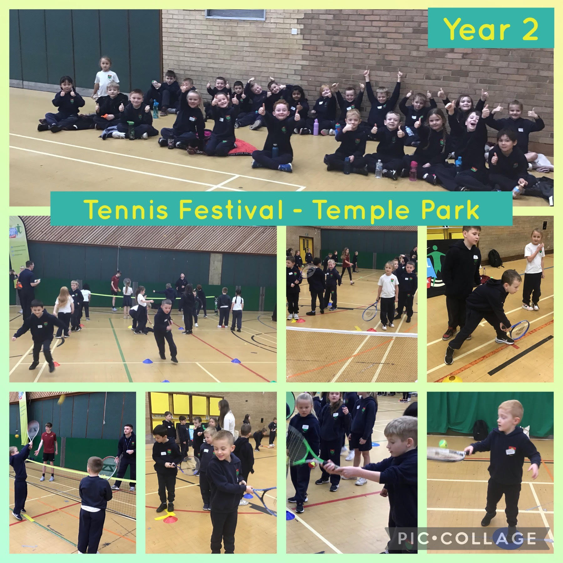 Year 2 Tennis Festival! 23.11.2023 St Oswald's CE VA Primary School