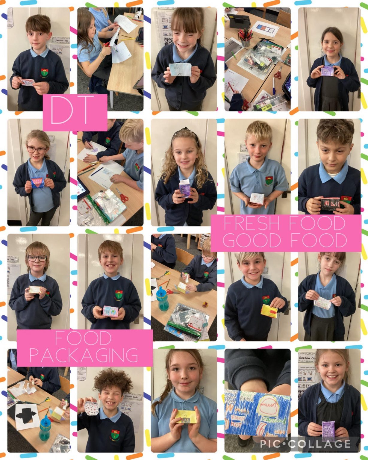 Year 4 – Food packaging! – 30.11.2023 | St Oswald's CE VA Primary School