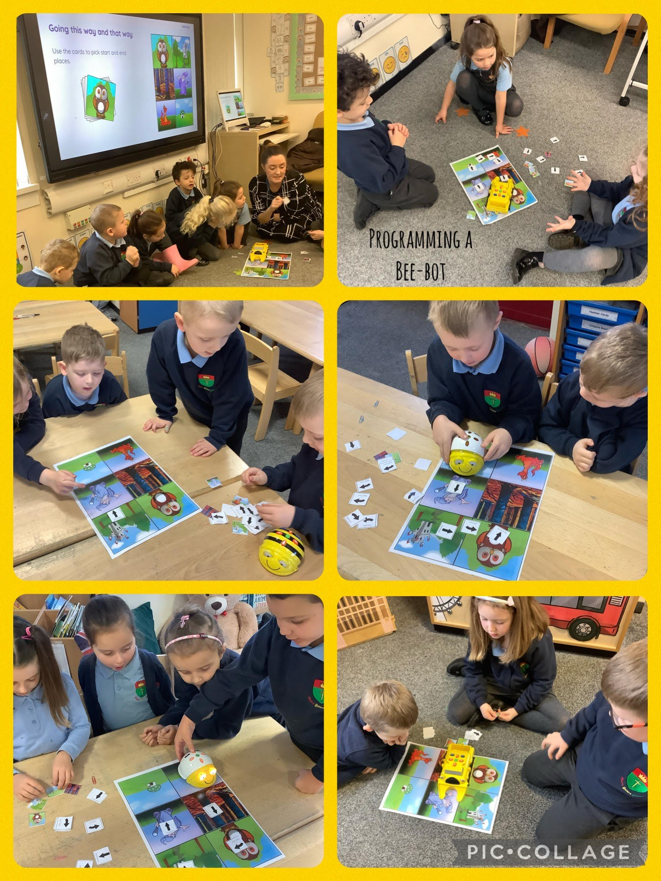 Year 1 – Beebots! – 22.01.2024 | St Oswald's CE VA Primary School