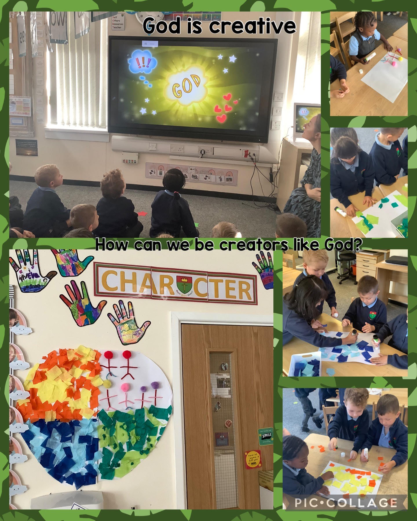 Year 1 – God is Creative! – 17.09.2024 | St Oswald's CE VA Primary School