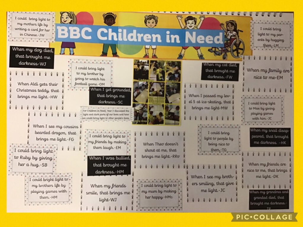 Year 3 Children in Need 18.11.2024 St Oswald's CE VA Primary School