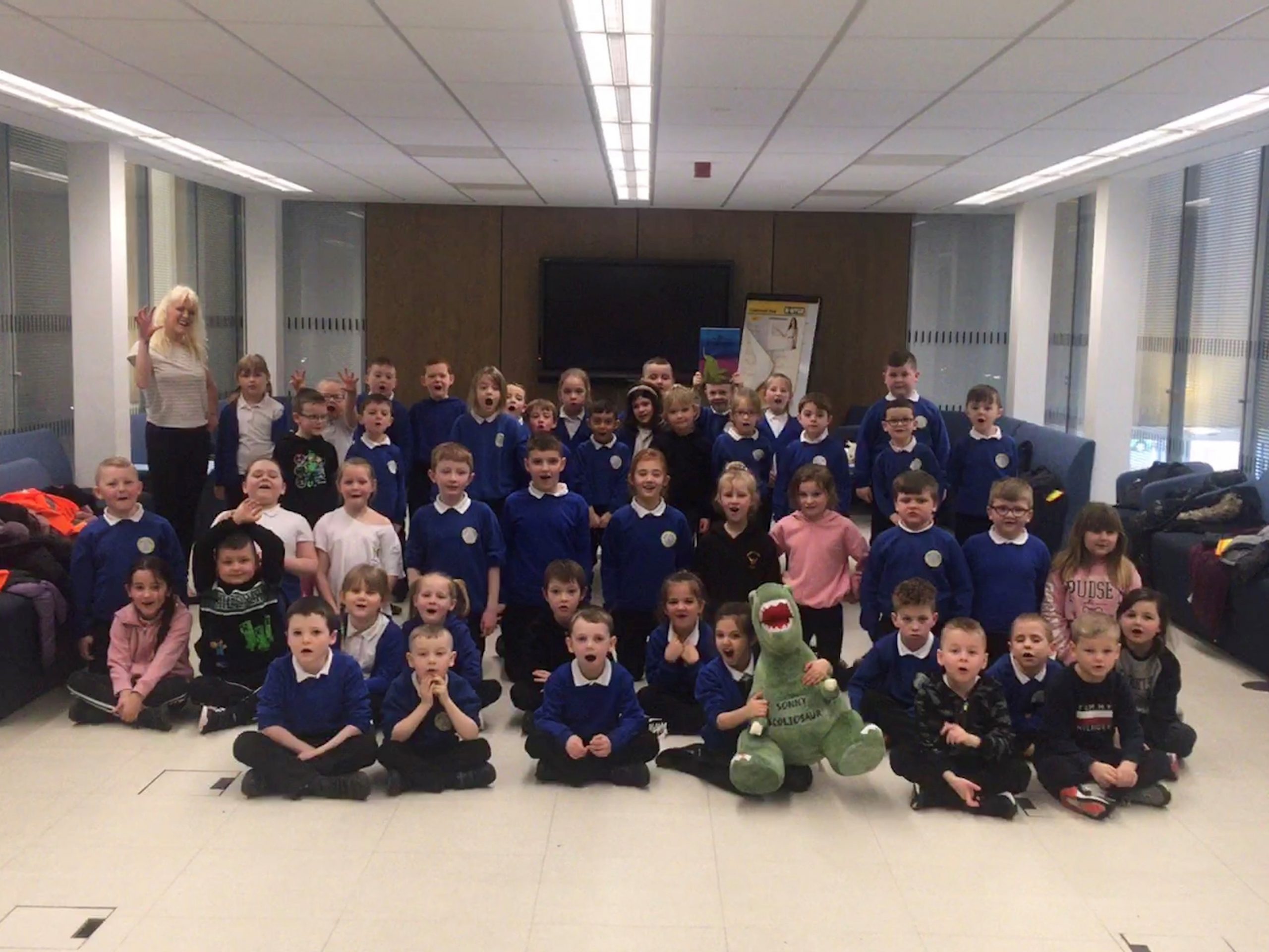 Year 2 at Hebburn Library Toner Avenue Primary