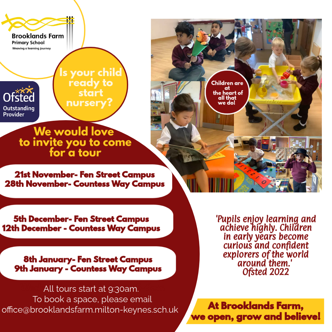 Admissions | Brooklands Farm Primary School