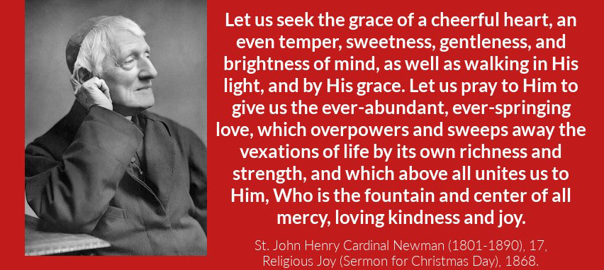 Quote by St. John Henry Newman