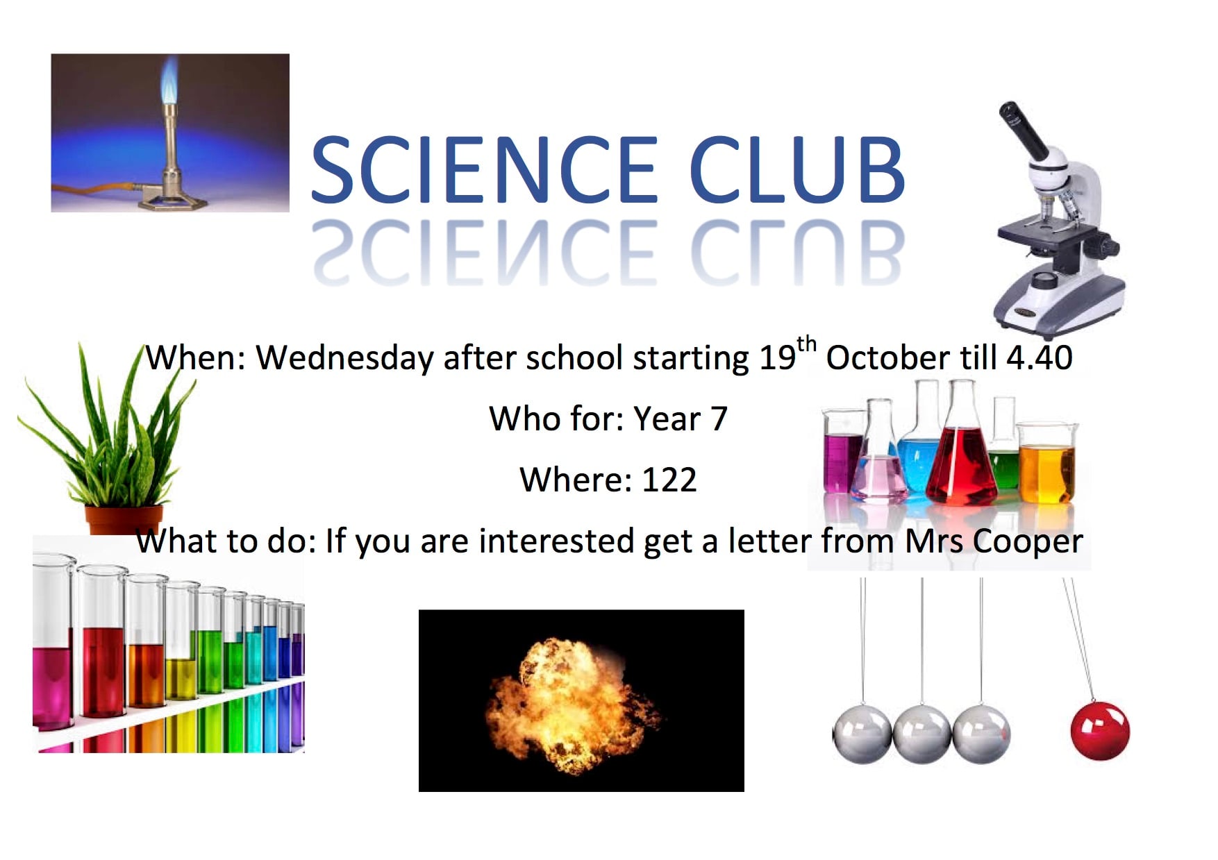Join Our Science Club | St Edmund's Catholic Academy