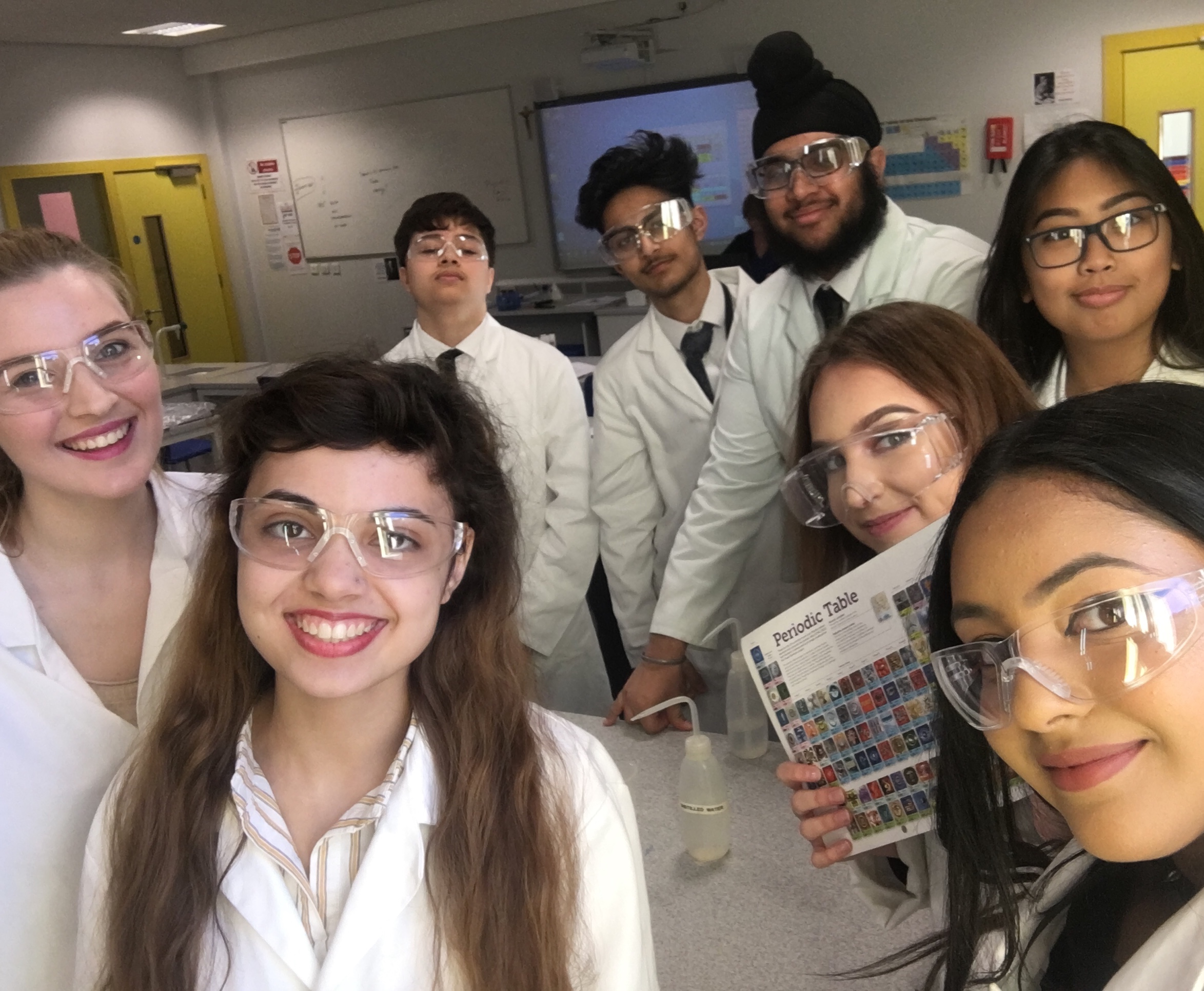 Year 13 Chemists Visit University of Wolverhampton St Edmund's