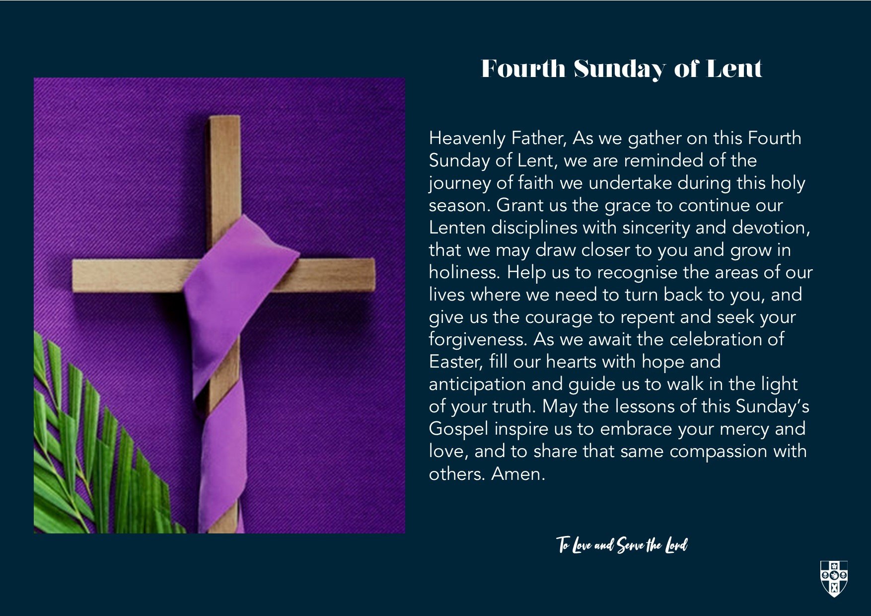 Navigating The Lenten Journey: Reflections On The Fourth Sunday Of Lent ...