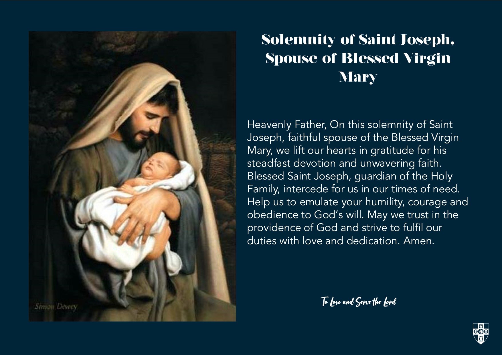 Celebrating the Solemnity of Saint Joseph: Model of Faith and Guardian ...