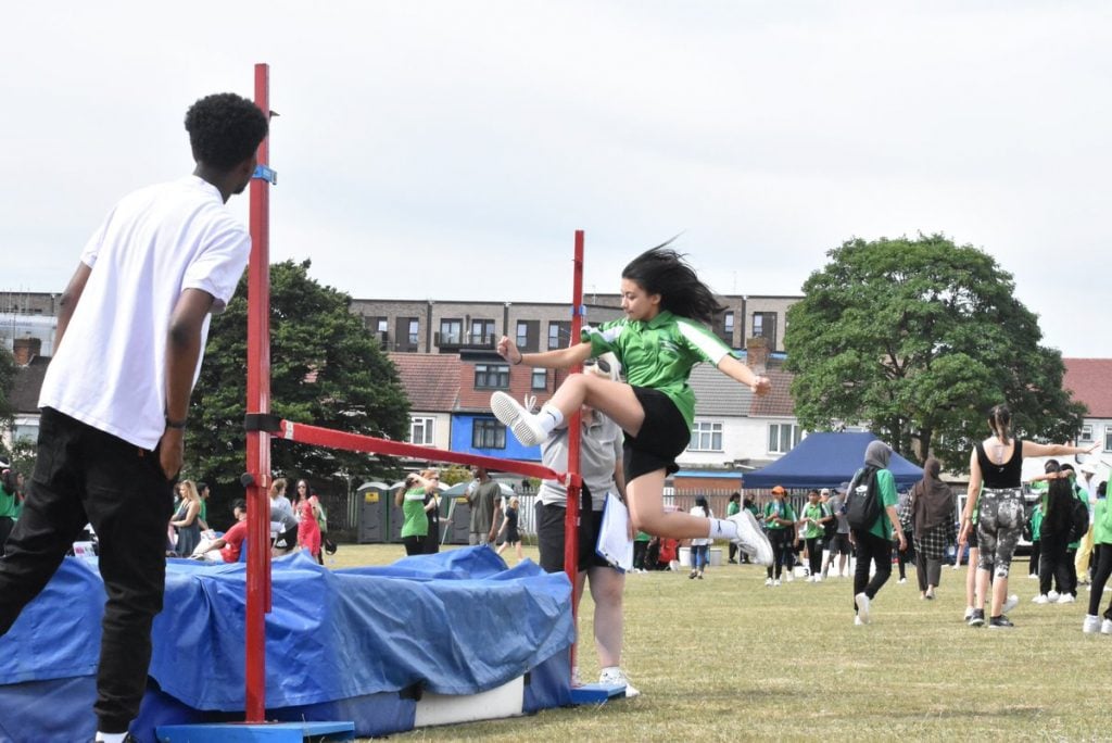 ACS students during Sports Day