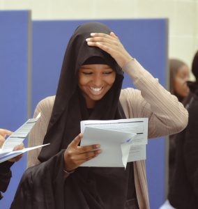 ACS student thrilled with her results