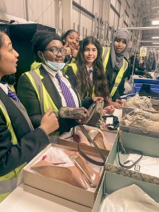Alperton students visit SEGRO site