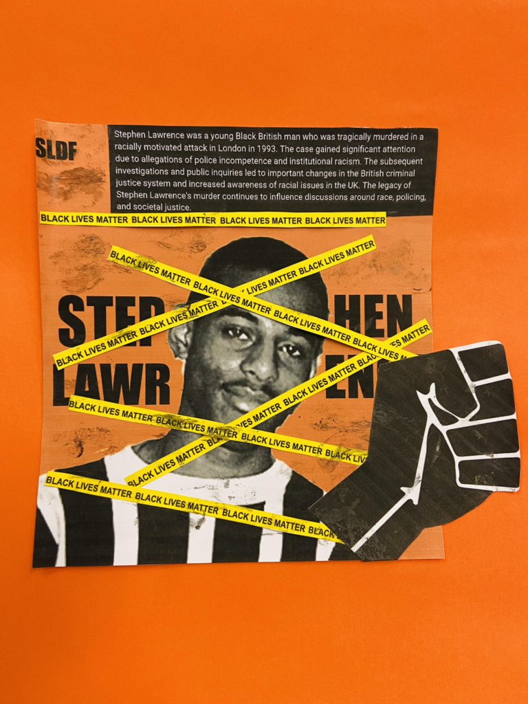 Stephen Lawrence Day Foundation Student Artwork