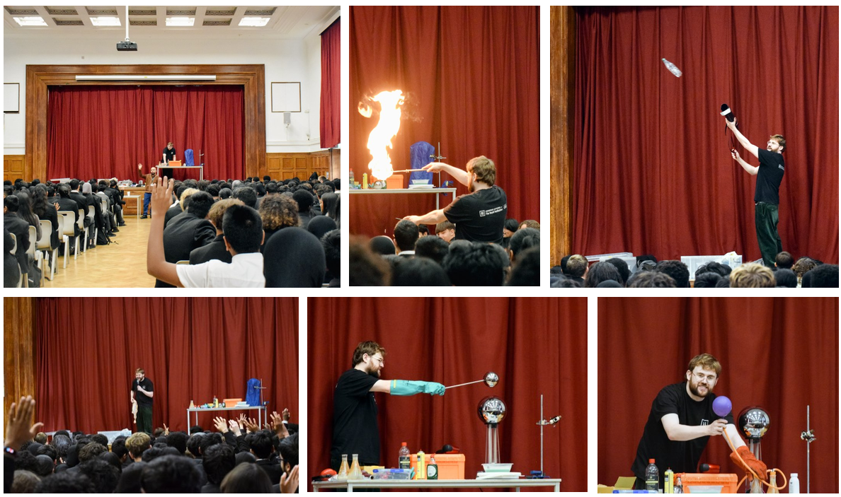 Royal Institution Workshop collage of photos