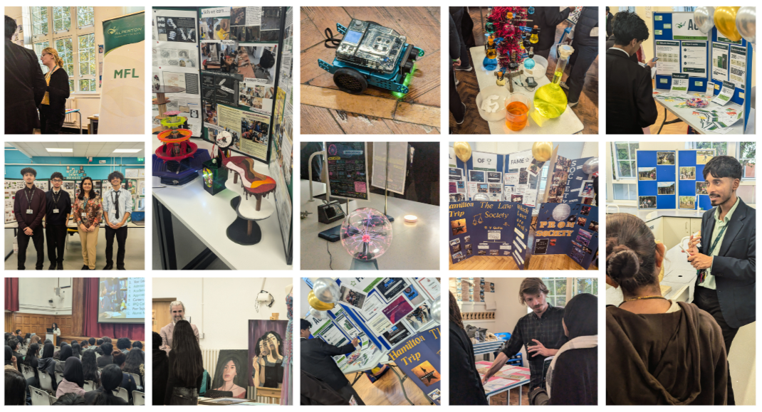 Sixth Form Open Evening photo collage