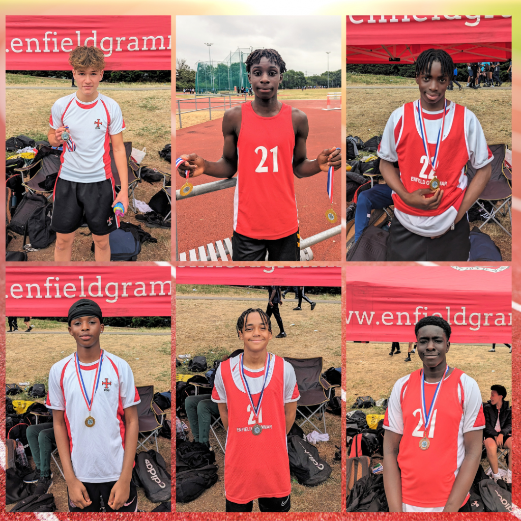 Borough Athletics Championships Amazing Results! ENFIELD GRAMMAR SCHOOL