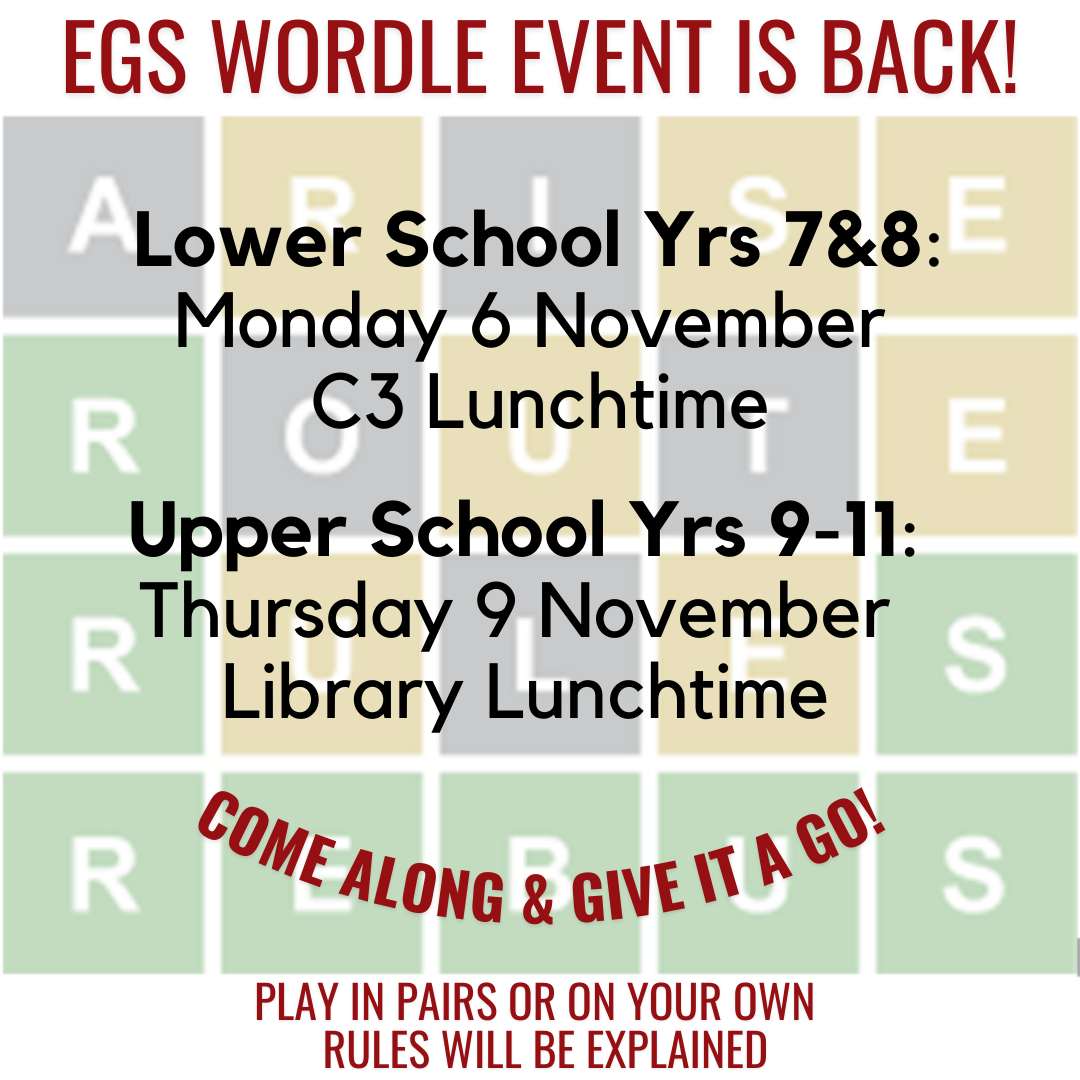 WORDLE Event Back By Popular Demand ENFIELD GRAMMAR SCHOOL wordle-event-back-by-popular-demand-enfield-grammar-school