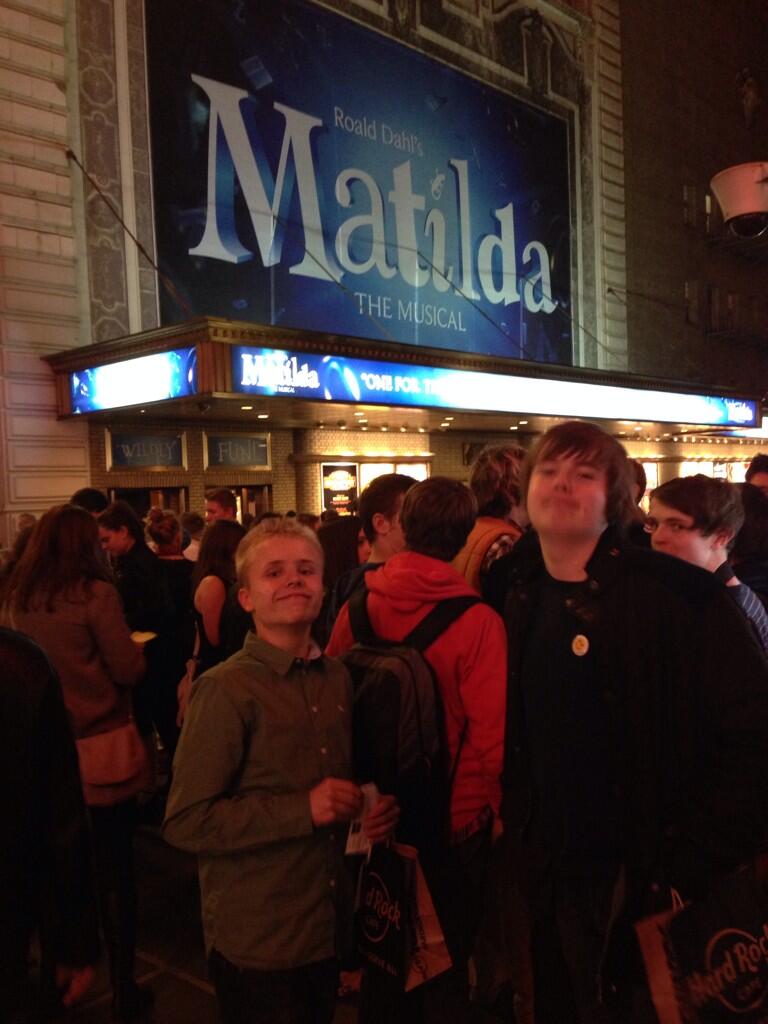 Outside theatre
