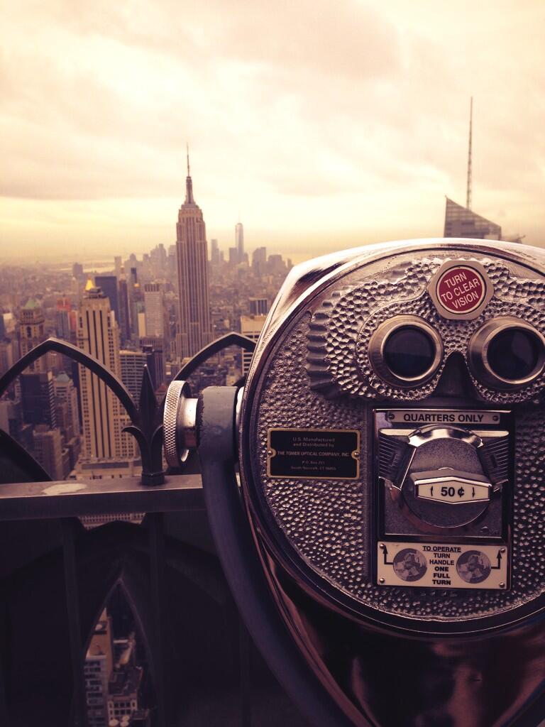 top of the rock