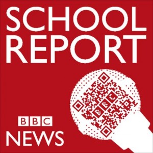 School Report Logo QR code