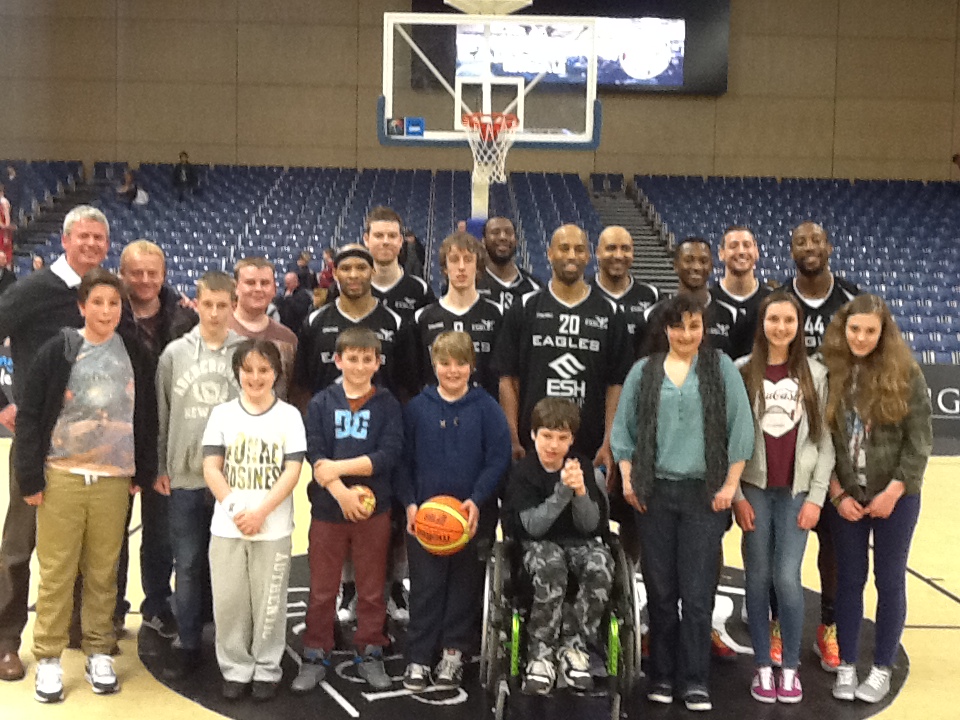 MHS with Newcastle Eagles