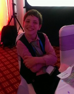 Elliot, winner of the 'Can Do' award