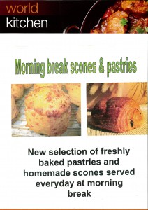 Scones and pastries