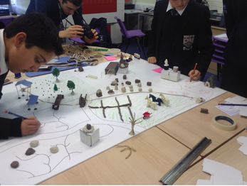 Marden and John Spence students