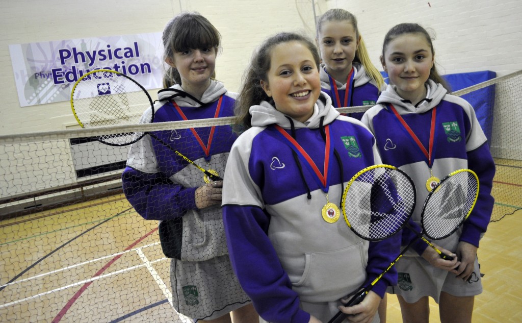 Badminton team