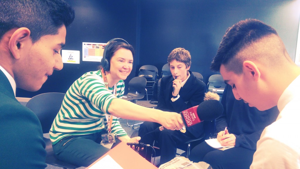 BBC Radio 3 interviews Marden and Excelsior students.