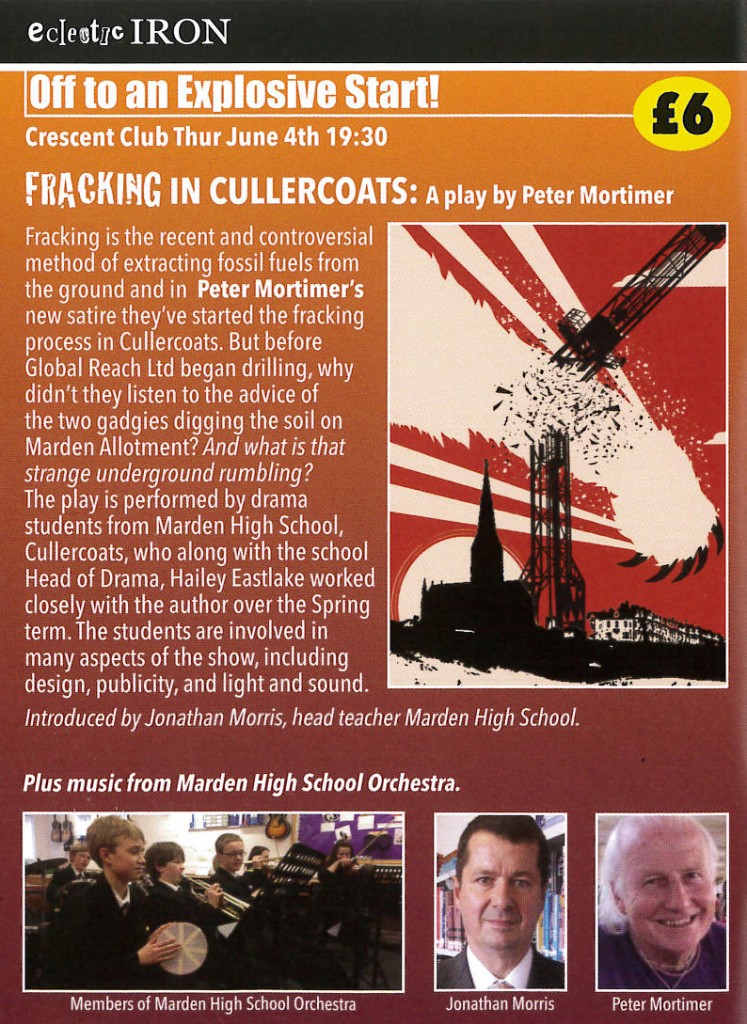 Fracking in Cullercoats flyer