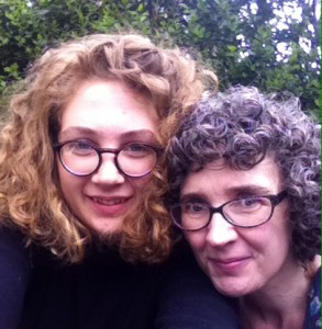 Hannah and mum