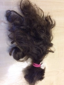 Mr R's hair