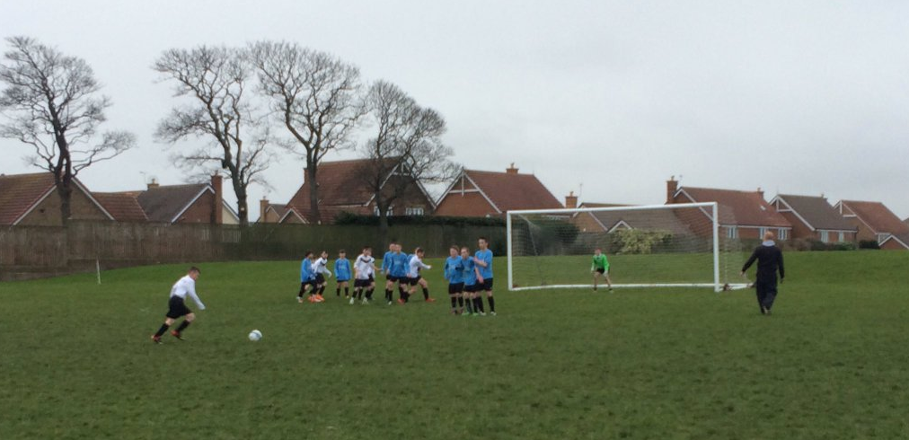 Wellfield line up a free kick
