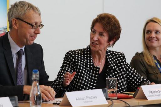 Adrian Pitches and Norma Redfearn